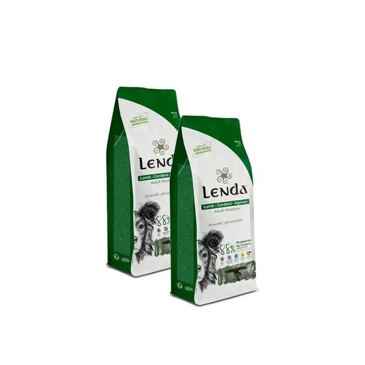 Lenda pour chien adulte à l'agneau, 2 kg, lot de 2