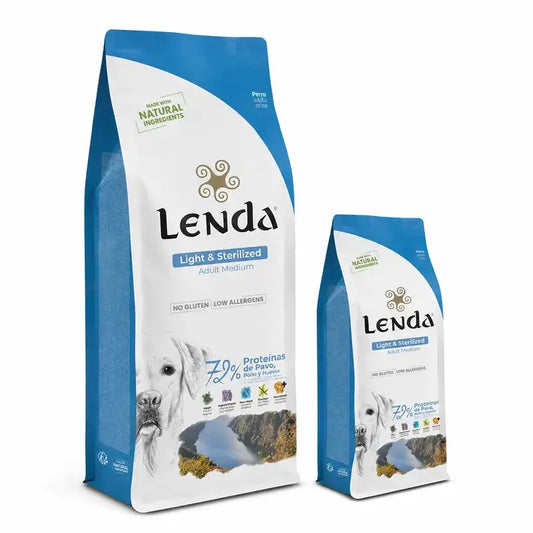 Lenda Chien Adulte Light, 12 kg + 2 kg