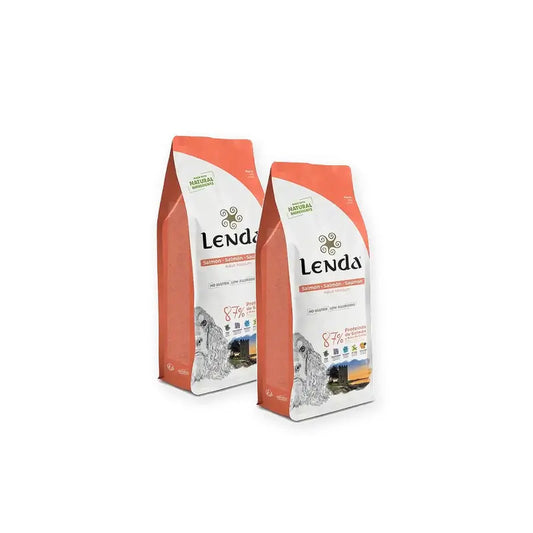 Lenda pour chiens adultes au saumon, lot de 2 x 12 kg