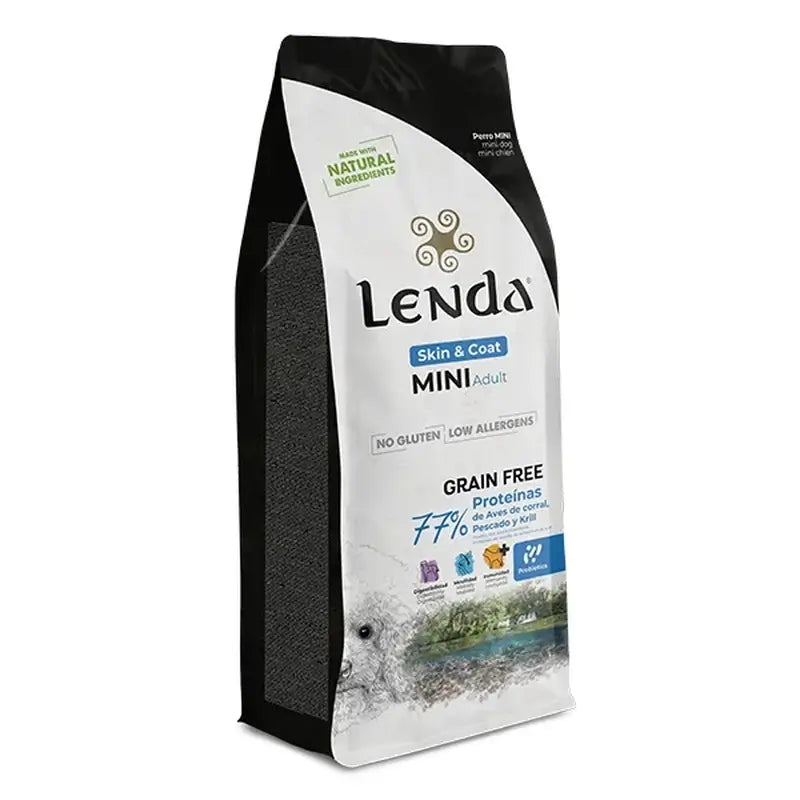 Lenda Mini Dog Hypoallergénique Sans Grains, 2 kg