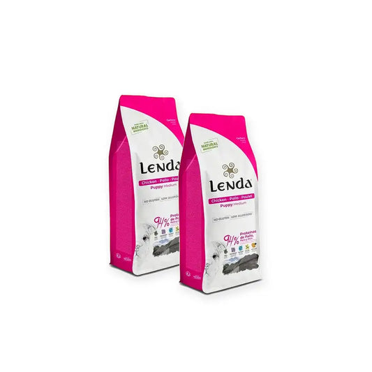 Lenda Perro Puppy, lot de 2 x 6 kg