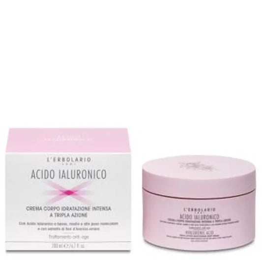 L'Erbolario Hyaluronic Acid Intensive Body Cream 200Ml.
