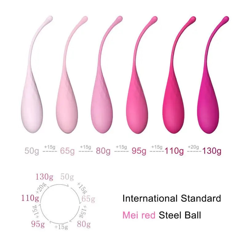 Leslie Kegel Fit Pelvic Floor Trainer 6 Poids