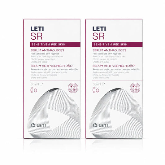 Leti SR Sérum anti-rougeurs, 30 ml pack 2