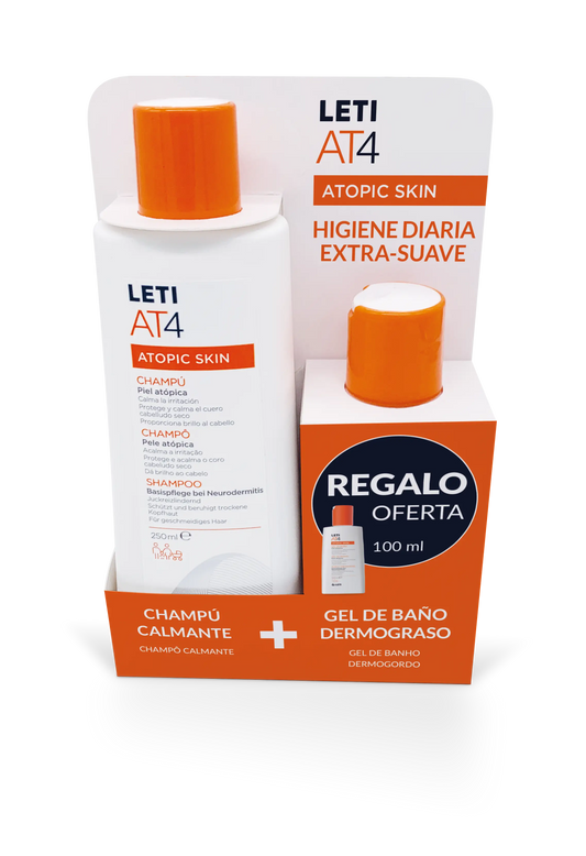 Letiat4 Hygiène : shampoing 250 ml + gel Midi 100 ml