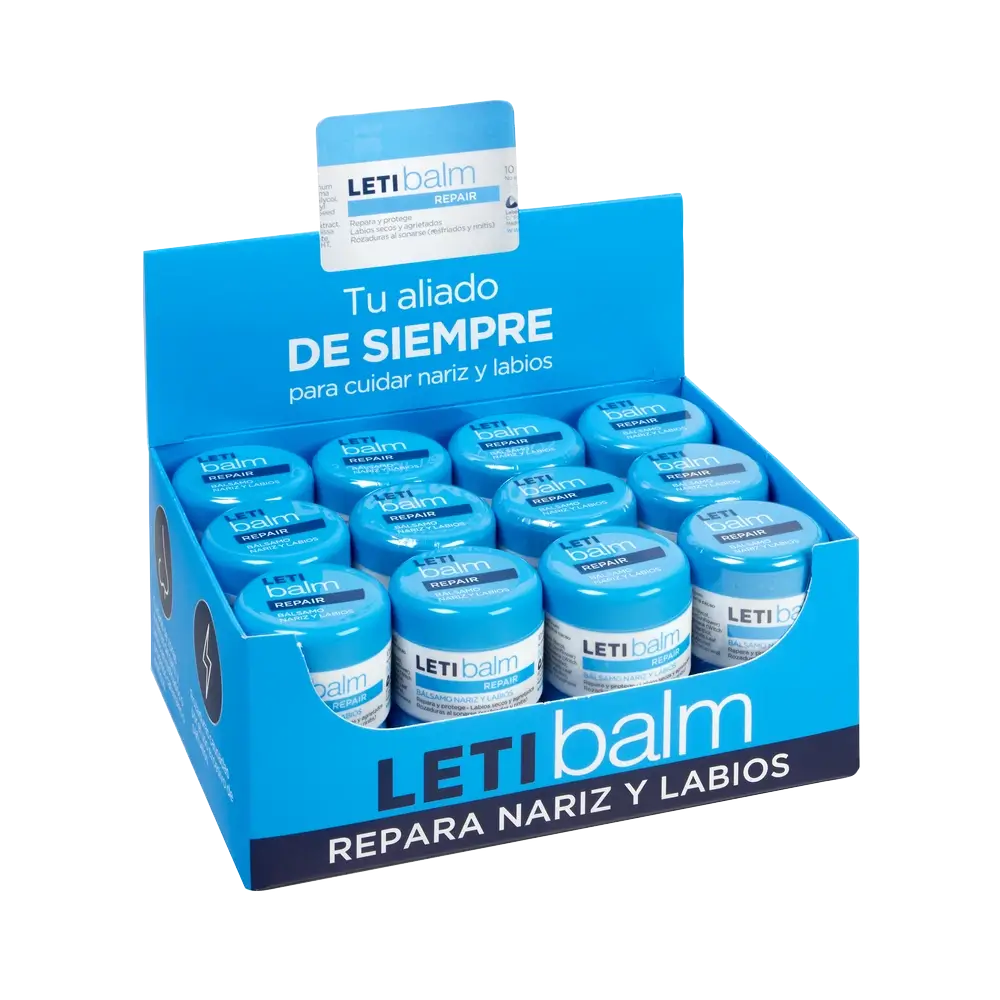 Letibalm Baume réparateur nez et lèvres, 10 ml