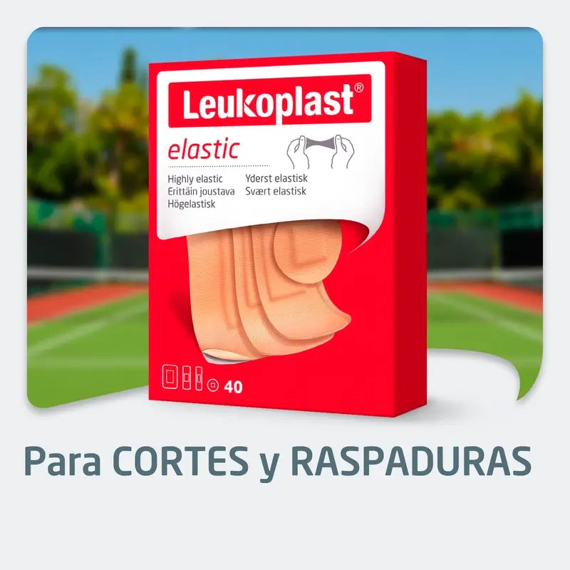 Leukoplast Elastique, 19 Mm X 56 Mm, 10 Pcs.
