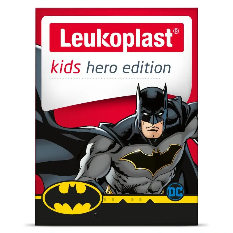 Leukoplast Kids Hero Edition Batman, assortiment de 12 pièces