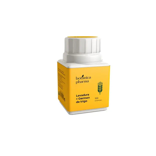 Botanicapharma Brewer's Yeast + Wheat Germ, 100 Tablets 600 Mg