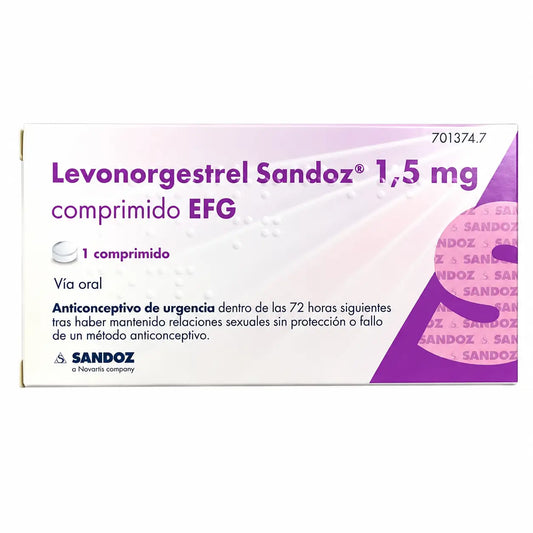 Levonorgestrel Sandoz 1.5 mg 1 Comprimé
