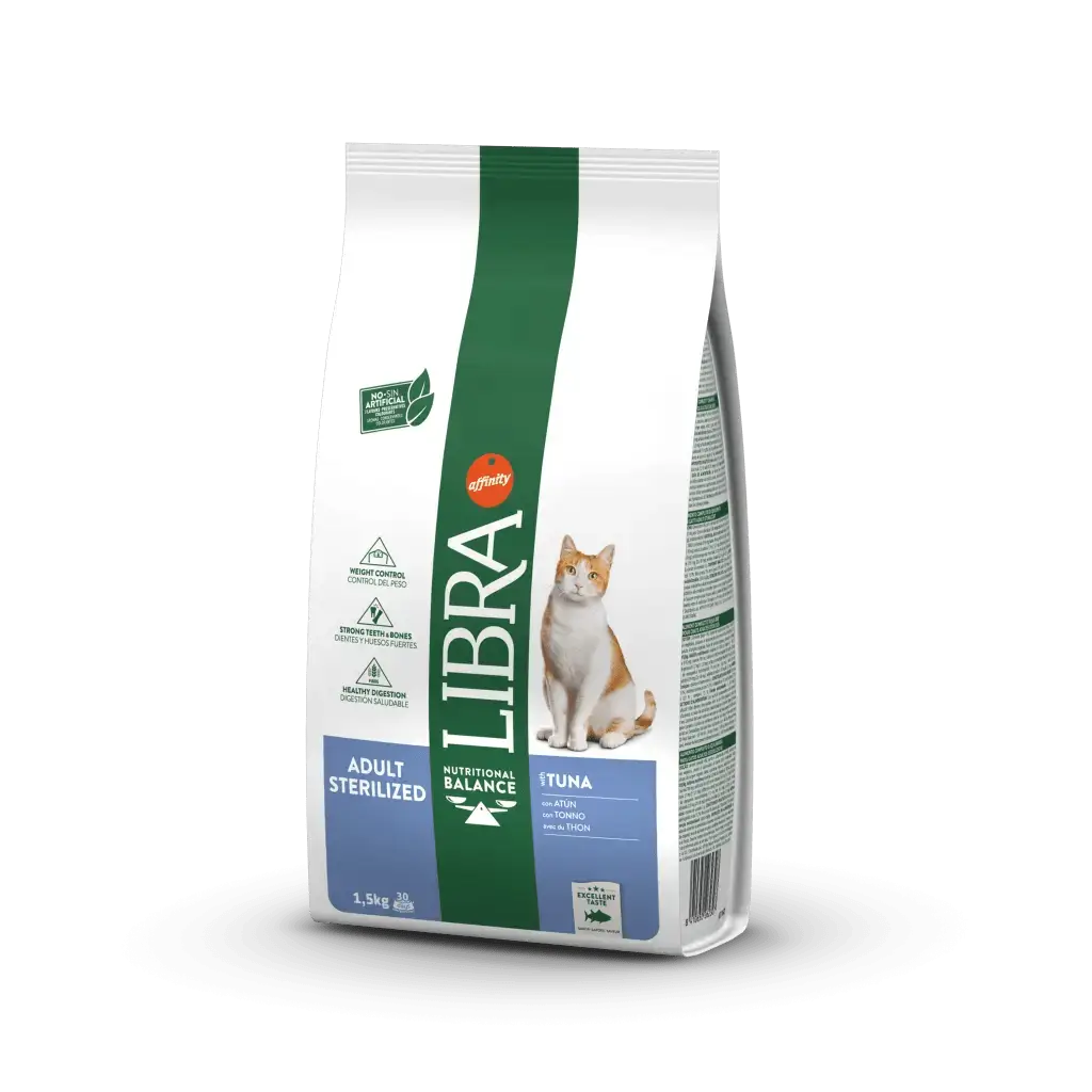 Libra Feline Adult Sterilised Tuna 1,5 kg, cat food
