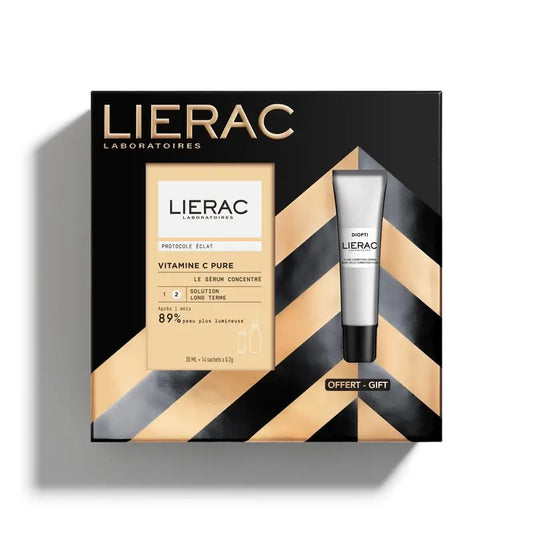 Lierac Coffret de Noël Vitamine C Sérum Diopti Cernes 15Ml