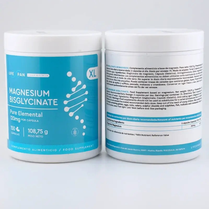 Lifexpan Magnésium Bisglycinate Xl , 150 gélules