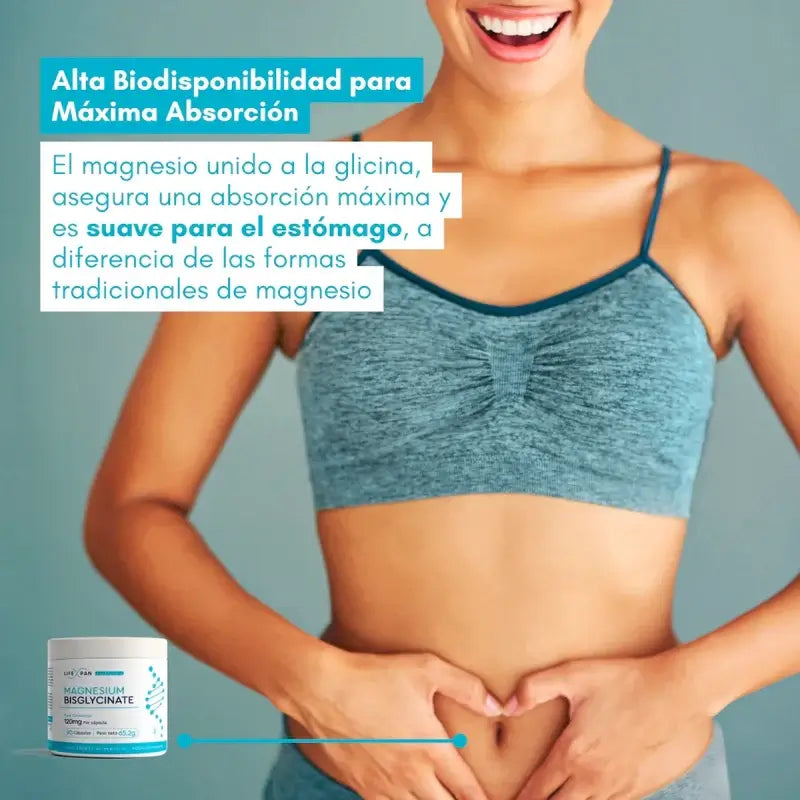 Lifexpan Magnésium Bisglycinate , 90 gélules