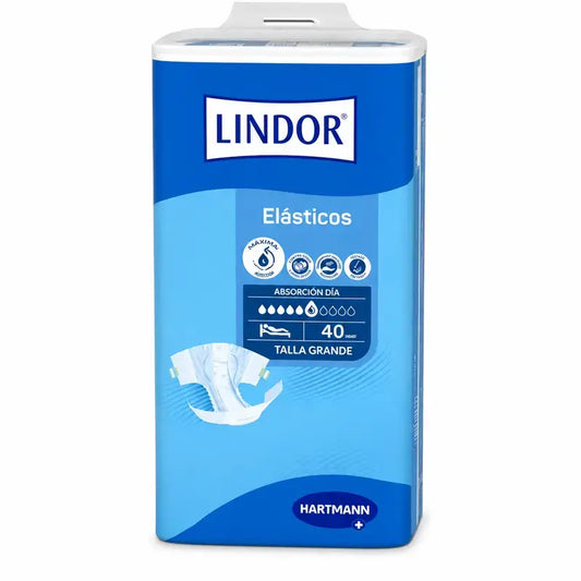 Couches élastiques Lindor Day Taille M, 80 pcs.