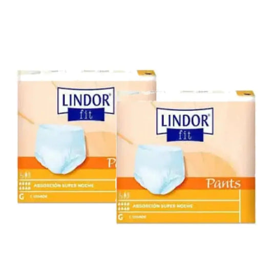 Couches Lindor Fit Pants Jour, taille L, 80 unités, lot de 2