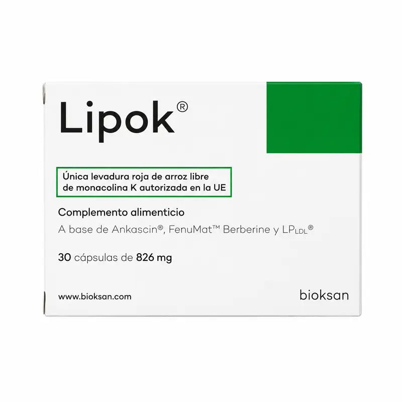 Lipok Food Supplement, 30 Capsules