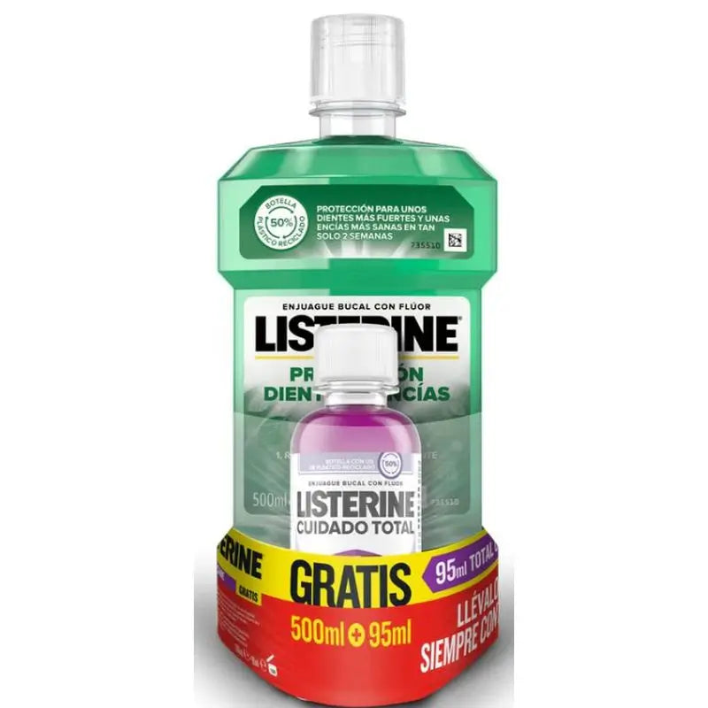 Listerine dents et gencives 500 ml + Ct 95 ml