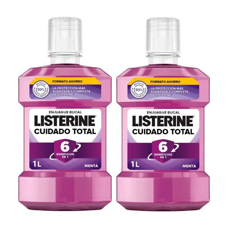 Listerine Duplo - Bain de bouche Total Care 2 x 1L