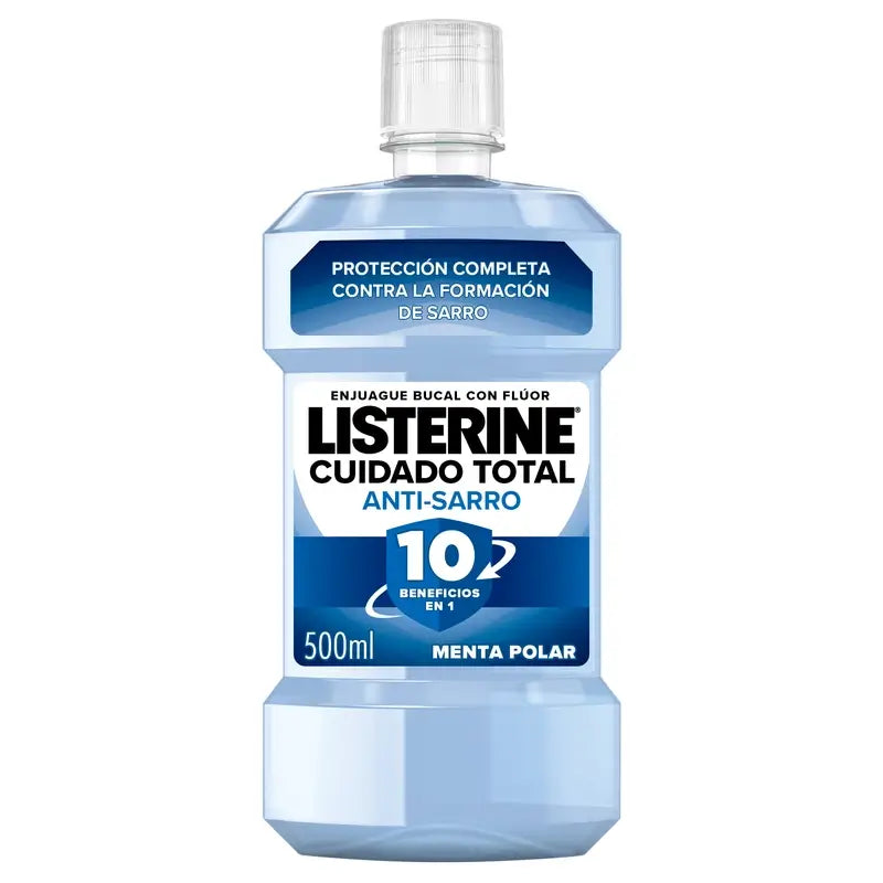 Listerine Duplo - Bain de bouche anti-tartre avancé, 2 x 500 ml