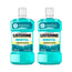 Listerine Duplo, bain de bouche au menthol, 2 x 250 ml