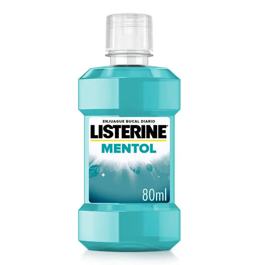 Rince-bouche Listerine Menthol, 80 ml