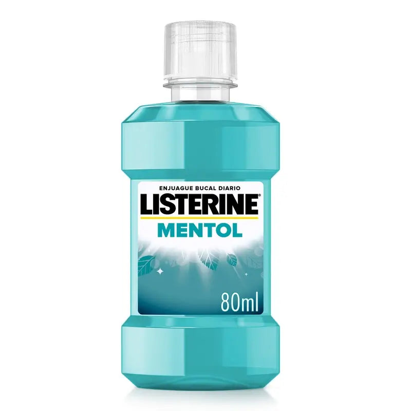 Rince-bouche Listerine Menthol, 80 ml