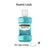 Rince-bouche Listerine Menthol, 80 ml