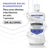Rince-bouche Listerine, Advanced Whitening, sans alcool, menthe douce, 500ml