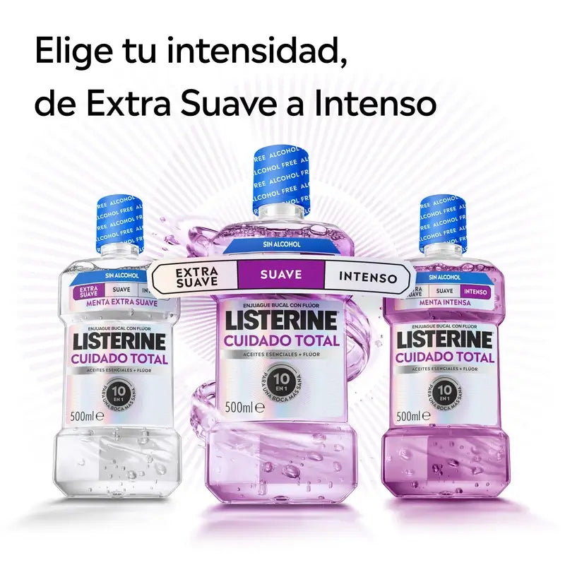 Rince-bouche Listerine Total Care, arôme menthe, 1L