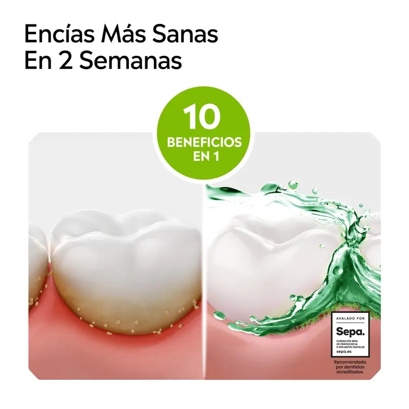 Rince-bouche Listerine pour la protection des dents et des gencives, menthe fraîche, 250 ml