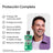 Rince-bouche Listerine pour la protection des dents et des gencives, menthe fraîche, 250 ml