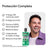 Rince-bouche Listerine pour la protection des dents et des gencives, menthe fraîche, 500 ml