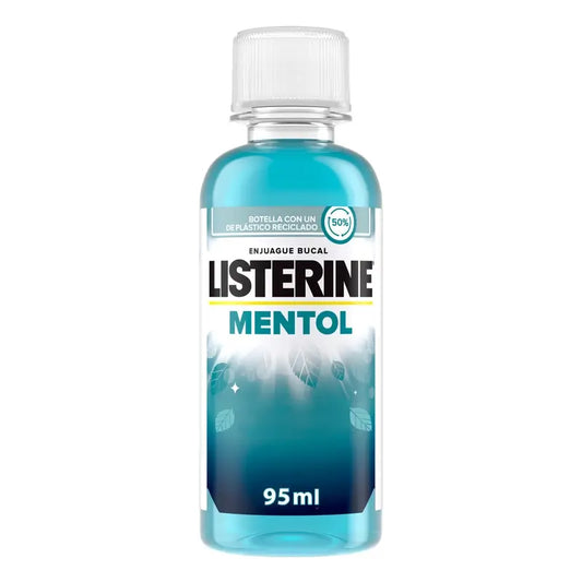 Listerine, bain de bouche au menthol, 95 ml