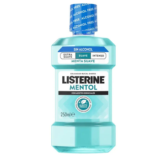 Listerine, bain de bouche au menthol, 250 ml