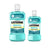 Listerine Bain de bouche Menthol Arôme doux Bain de bouche sans alcool Pack 500 ml + 250 ml