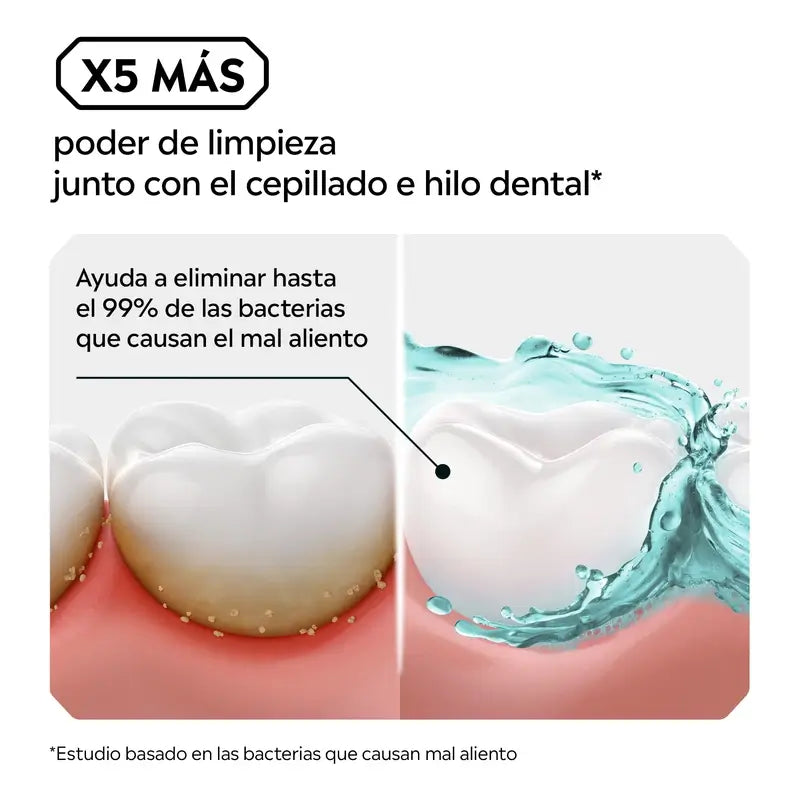 Rince-bouche doux sans alcool Listerine, 2 x 1L