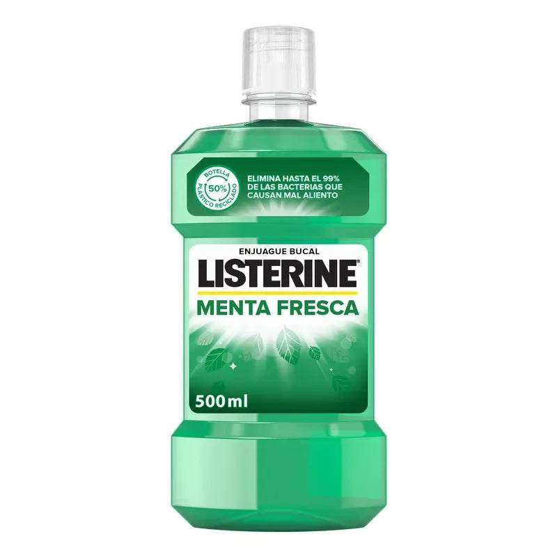 Rince-bouche Listerine Menthe fraîche, 500 ml