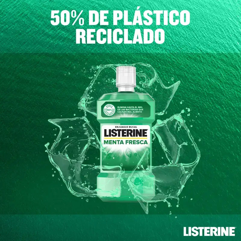 Rince-bouche Listerine Menthe fraîche, 500 ml