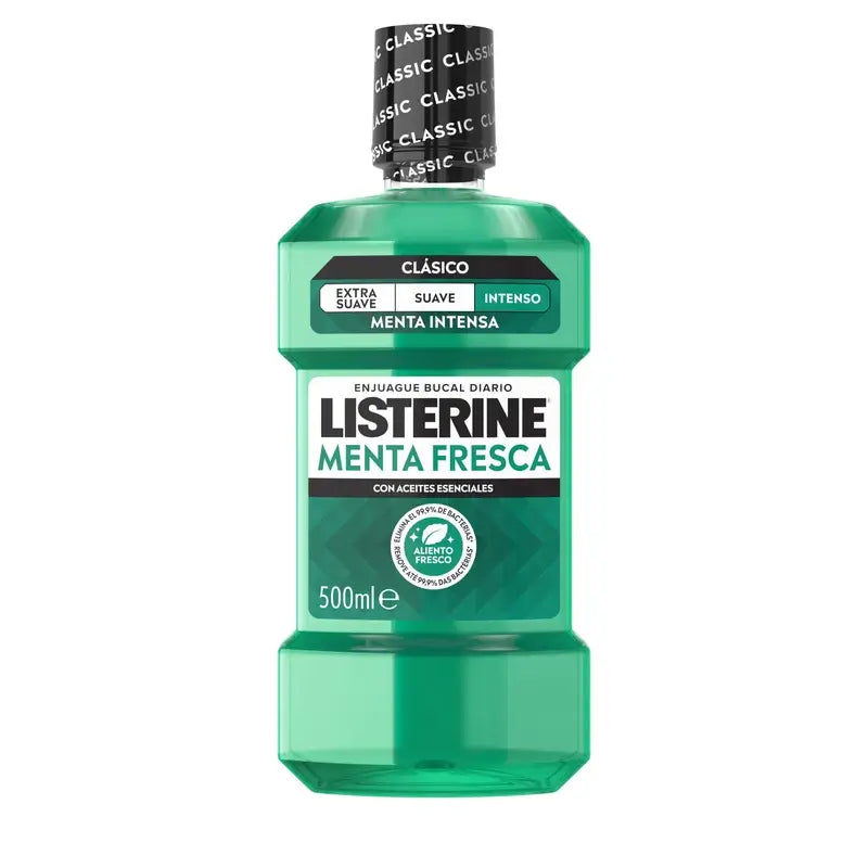 Rince-bouche Listerine Menthe fraîche, 500 ml