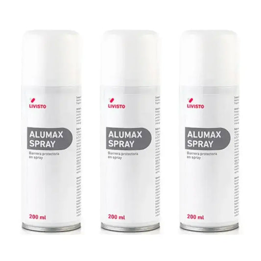 Livisto Alumax Spray, paquet de 3 x 200 ml