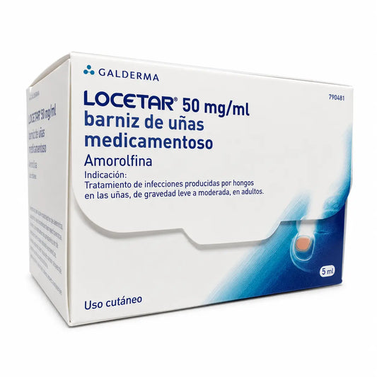 Locetar 50 mg/ml Vernis à ongles médicamenteux 5 ml