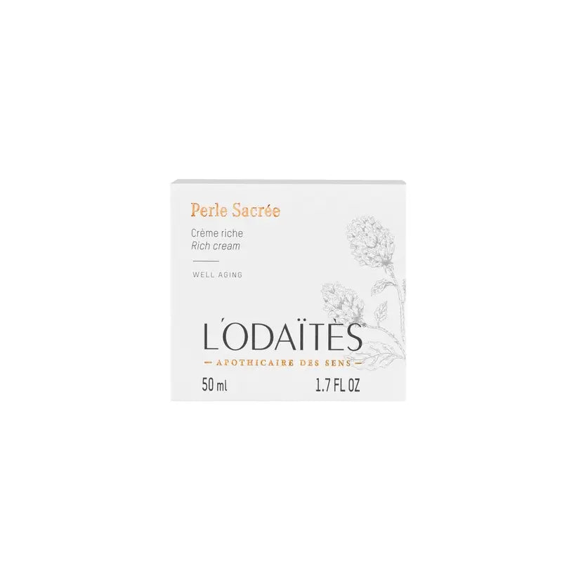 L'Odaïtès Facial Perle Sacré - Crème riche, 50 ml