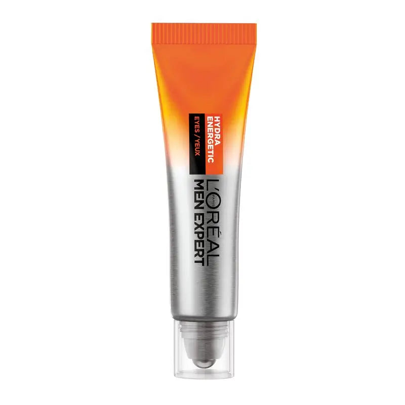 L'Oréal Paris Men Expert Hydra Energetic Roll-On Eyes Ice Effect Anti-Bags & Anti-Cernes Pour Homme - 10 Ml