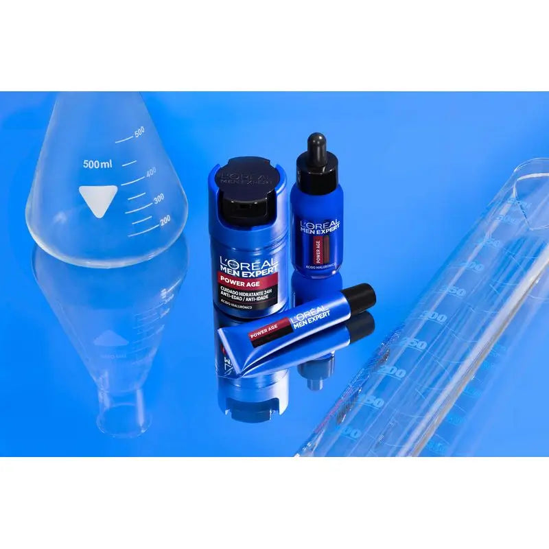 L'Oréal Paris Men Expert Power Age Serum : Anti-âge avec acide hyaluronique, réduit les rides