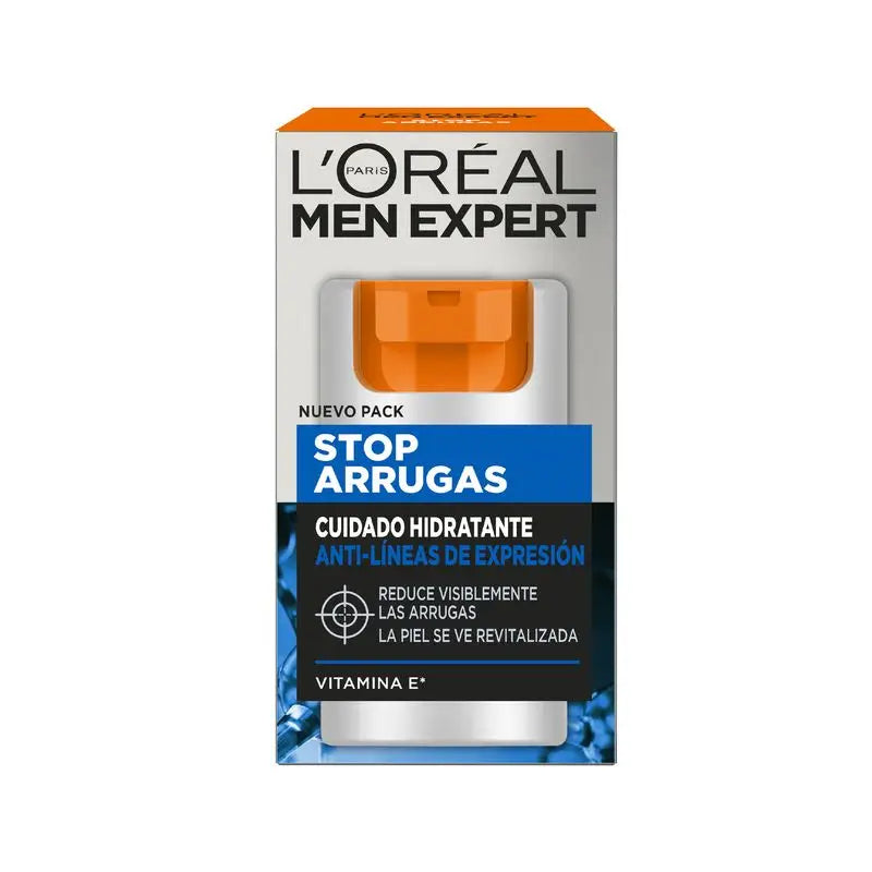 L'Oréal Paris Men Expert Stop-Rides Soin Hydratant Anti-Expression des rides pour hommes 50 Ml