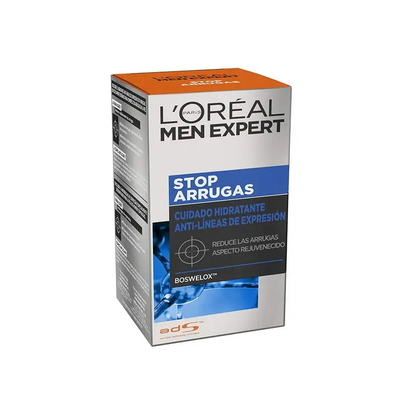 L'Oréal Paris Men Expert Stop-Rides Soin Hydratant Anti-Expression des rides pour hommes 50 Ml