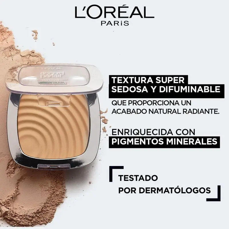 L'Oréal Paris Accord Parfait Fond de teint poudre hydratante 3.