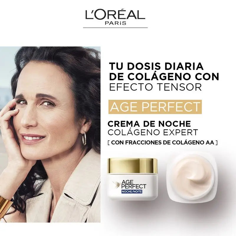 L'Oréal Paris Age Perfect Mature Skin Crème de Nuit Hydratante - 50Ml