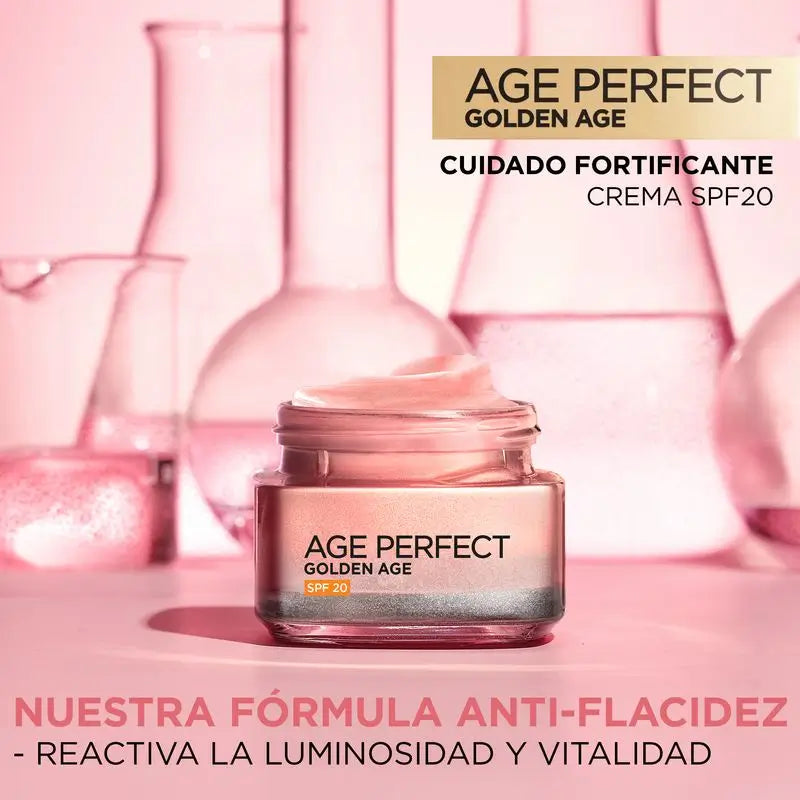 L'Oréal Paris Age Perfect Golden Age Sun Protection Day Cream Spf 20 Peaux matures et ternes